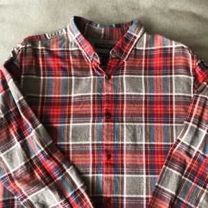 Banana Republic Grant Fit Luxe Flannel - L
